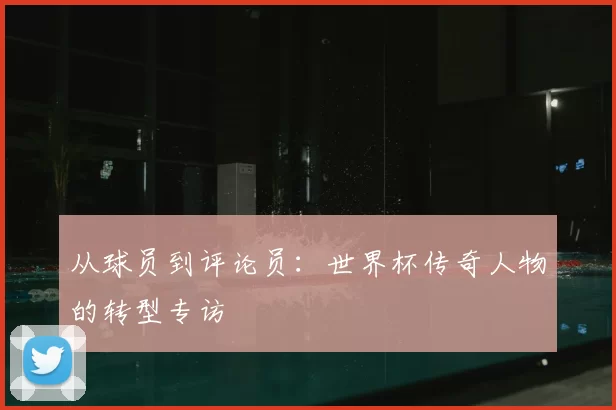 从球员到评论员:世界杯传奇人物的转型专访