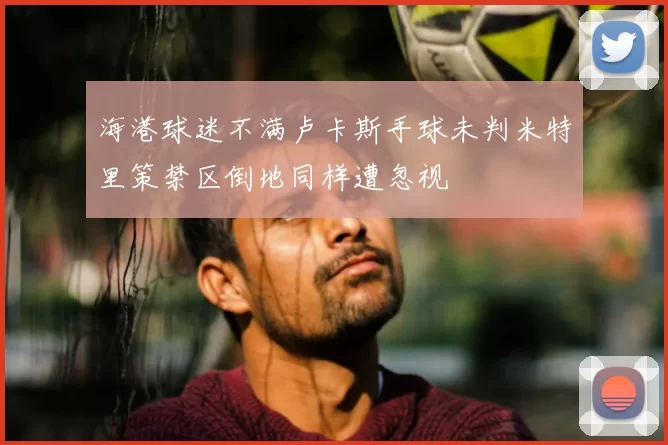 海港球迷不满卢卡斯手球未判米特里策禁区倒地同样遭忽视