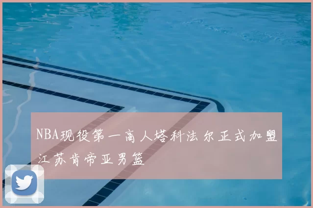 NBA现役第一高人塔科法尔正式加盟江苏肯帝亚男篮